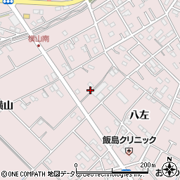 愛知県安城市横山町横山215周辺の地図