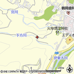 静岡県伊東市鎌田743周辺の地図