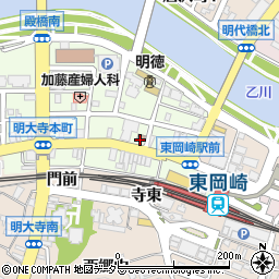 炊き餃子とベジとんぐるぐる ここのつ食堂 東岡崎店周辺の地図