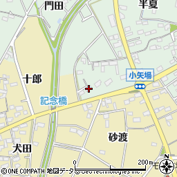 愛知県安城市箕輪町東山219周辺の地図