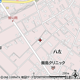 愛知県安城市横山町横山206周辺の地図