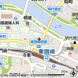 大名古屋酒場坊主 東岡崎駅前店周辺の地図