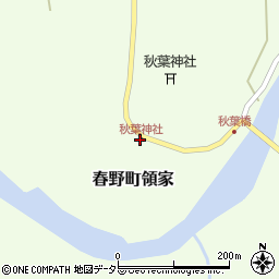 静岡県浜松市天竜区春野町領家349周辺の地図