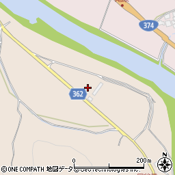 岡山県美作市鳥渕880周辺の地図