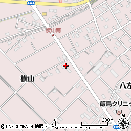 愛知県安城市横山町横山189周辺の地図