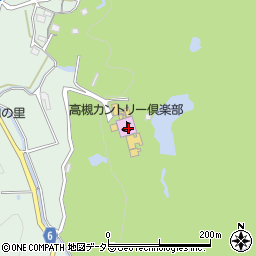 大阪府高槻市田能中山周辺の地図