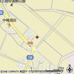 滋賀県甲賀市水口町嶬峨641周辺の地図