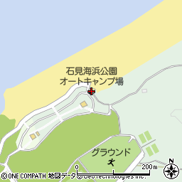 島根県立石見海浜公園オートキャンプ場周辺の地図