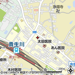 滋賀県甲賀市水口町虫生野中央88周辺の地図