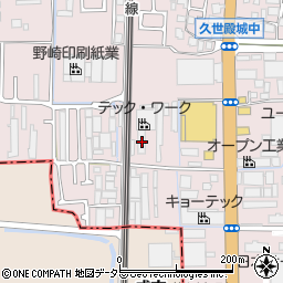 京都府京都市南区久世殿城町298周辺の地図