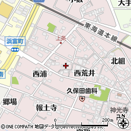 愛知県安城市上条町熊野林62周辺の地図
