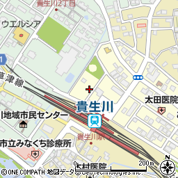 滋賀県甲賀市水口町虫生野中央35周辺の地図