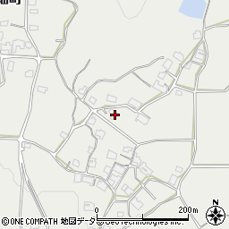 兵庫県加西市畑町627周辺の地図