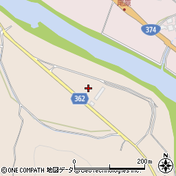 岡山県美作市鳥渕876周辺の地図