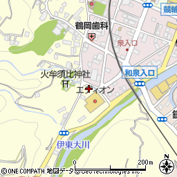 静岡県伊東市鎌田766周辺の地図