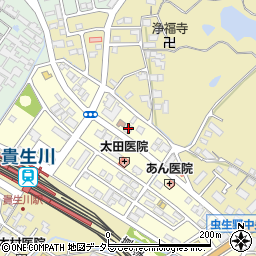 滋賀県甲賀市水口町虫生野中央100周辺の地図