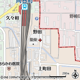 京都府向日市森本町周辺の地図