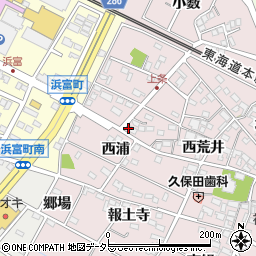 愛知県安城市上条町熊野林48周辺の地図