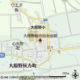 大原野総合自治会館周辺の地図