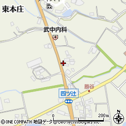兵庫県三田市東本庄1077周辺の地図