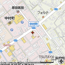 日産プリンス静岡中村町店周辺の地図