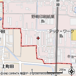 京都府京都市南区久世殿城町287周辺の地図