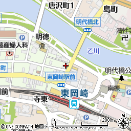 三井ホーム株式会社名古屋支店岡崎営業所周辺の地図
