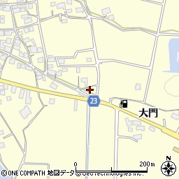 兵庫県神崎郡福崎町東田原448-1周辺の地図