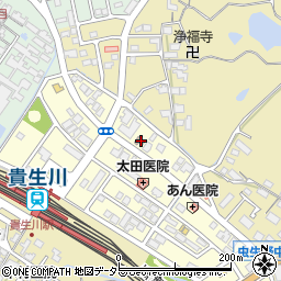 滋賀県甲賀市水口町虫生野中央101周辺の地図