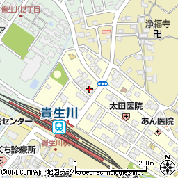 滋賀県甲賀市水口町虫生野中央21周辺の地図