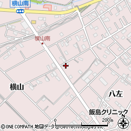 愛知県安城市横山町横山218周辺の地図