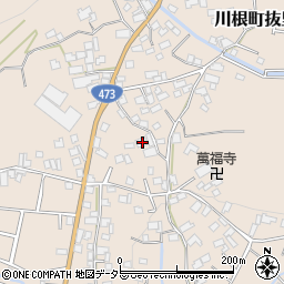 静岡県島田市川根町抜里536-1周辺の地図