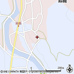 兵庫県三田市鈴鹿123周辺の地図