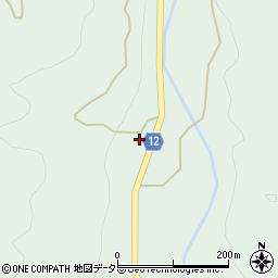 広島県庄原市東城町粟田928周辺の地図