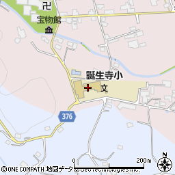 久米南町立誕生寺小学校周辺の地図