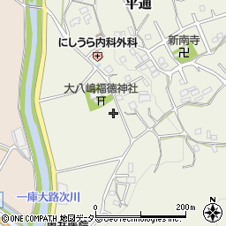 大阪府豊能郡能勢町平通51周辺の地図