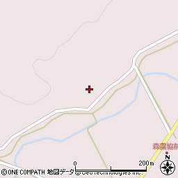 広島県庄原市東城町森2086周辺の地図