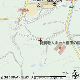 大阪府高槻市田能小谷条周辺の地図