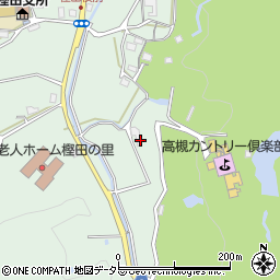 大阪府高槻市田能壽代周辺の地図