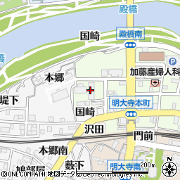 大鵬薬品工業株式会社　岡崎出張所周辺の地図