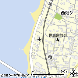 愛知県知多市新舞子竜62周辺の地図