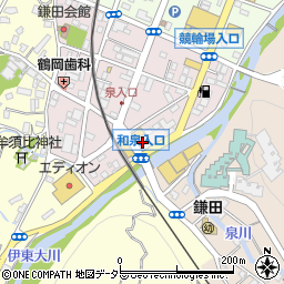 泉橋塗装工業周辺の地図