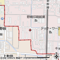 京都府京都市南区久世殿城町284周辺の地図