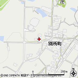 兵庫県加西市別所町419周辺の地図
