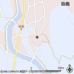 兵庫県三田市鈴鹿123-3周辺の地図
