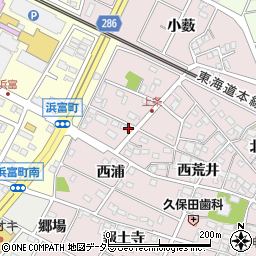 愛知県安城市上条町熊野林の地図 住所一覧検索 地図マピオン