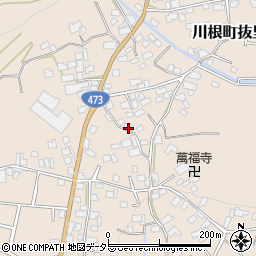 静岡県島田市川根町抜里512周辺の地図