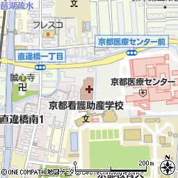 京都市伏見区役所深草支所周辺の地図