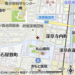 京都府京都市伏見区深草寺内町854-8周辺の地図