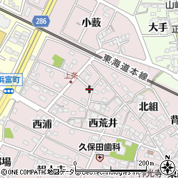 愛知県安城市上条町熊野林64-6周辺の地図